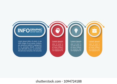 Vector infographic template for diagram, graph, presentation, chart, business concept with 3 options.