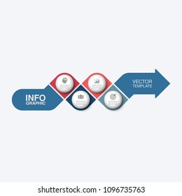 Vector infographic template for diagram, graph, presentation, chart, business concept with 4 options.