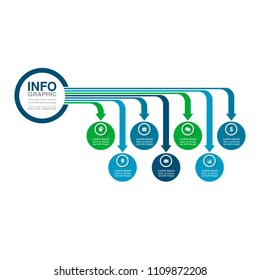 Vector infographic template for diagram, graph, presentation, chart, business concept with 7 options.