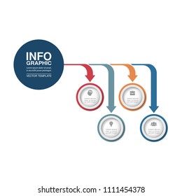 Vector infographic template for diagram, graph, presentation, chart, business concept with 4 options.