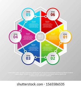 Vector infographic template for diagram, graph, presentation, chart, business concept