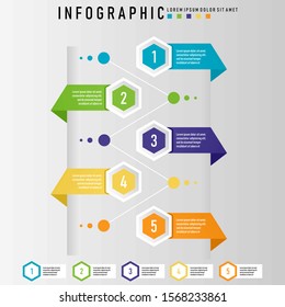 Vector infographic template for diagram, graph, presentation, chart, business concept