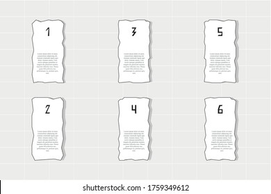 Vektorgrafik-Vorlage für Diagramm, Grafik, Präsentation, Diagramm, Geschäftskonzept