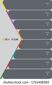 Vector infographic template for diagram, graph, presentation, chart, business concept