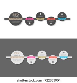 Vector infographic template for diagram, graph, presentation, chart, business concept with 4 options.