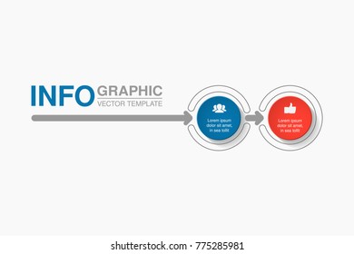 Vector infographic template for diagram, graph, presentation, chart, business concept with 6 options.