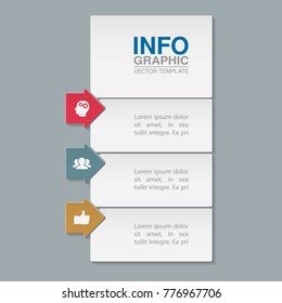 Vector infographic template for diagram, graph, presentation, chart, business concept with 3 options.