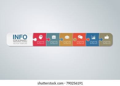 Vector infographic template for diagram, graph, presentation, chart, business concept with 6 options.