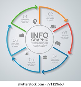 Vector infographic template for diagram, graph, presentation, chart, business concept with 3 options.