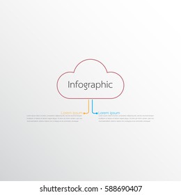 Vector infographic templates for detailed reports from the various process steps.