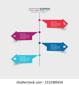 Vector infographic templates, graphics, presentations, charts, business concepts
