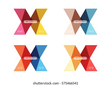 Vector infographic templates set illustration