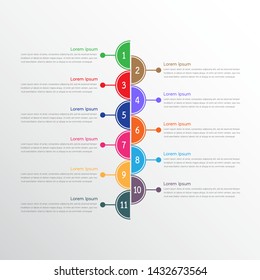 process infographic template