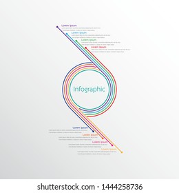 Vector infographic templates used for detailed reports. All 8 topics.