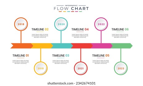 Vector infographic timeline process . Can be used for workflow diagram, info chart, web design.