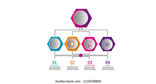 vector infographic timeline template element.diagram.chart data.workflow.marketing.isolated on white background