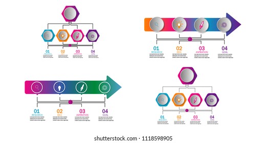 vector infographic timeline template element.diagram.chart data.workflow.marketing.isolated on white background