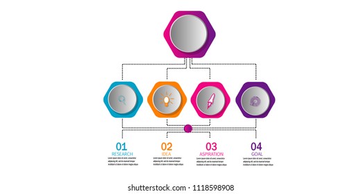 vector infographic timeline template element.diagram.chart data.workflow.marketing.isolated on white background