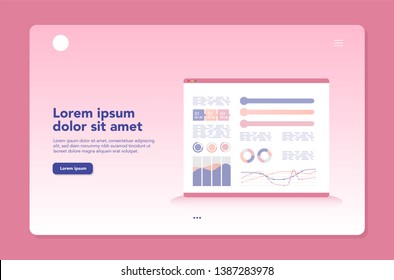 Vector Infographic for Web Design