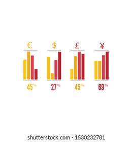 Vector infographic or web design template