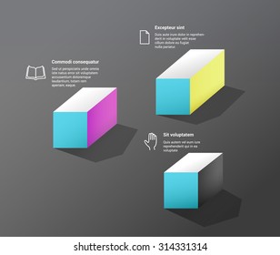 Vector Infographics Base Design
