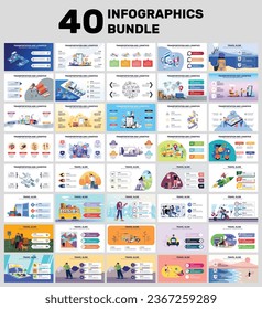 Vector Infographics Bundle Pack Collection