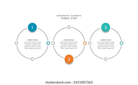 Vector infographics business template design