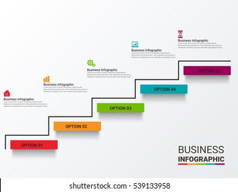 Vector infographics. Collection of templates diagram, graph, presentation and round chart. Business concept with options, parts, steps or processes.