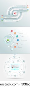 Vector infographics element with colored pyramid. For workflow layout, diagram, number options, step up, web design. Promotion and advertising successful business development. 