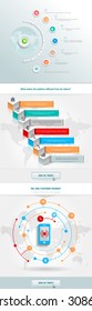 Vector infographics element with colored pyramid. For workflow layout, diagram, number options, step up, web design. Promotion and advertising successful business development. 