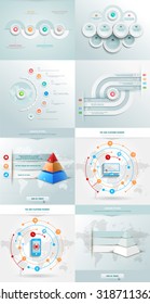 Vector infographics element with colored pyramid. For workflow layout, diagram, number, step up options, web design. Promotion and advertising successful business development. 