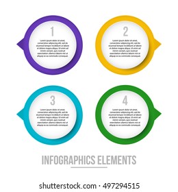 Vector Infographics Elements For Your Business Presentation