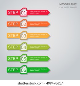 Vector infographics template