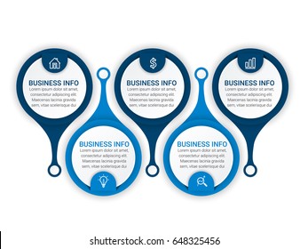 Vector infographics template
