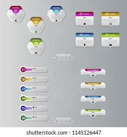 Vector infographics template for chart, diagram, web design, presentation, workflow layout.