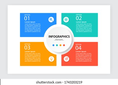 Vector Infographics template editable for business or education presentation can be used for workflow layout, diagram, annual report. vector design illustration eps.10