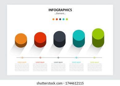 Vector Infographics template editable for business or education presentation can be used for workflow layout, diagram, annual report. vector design illustration eps.10