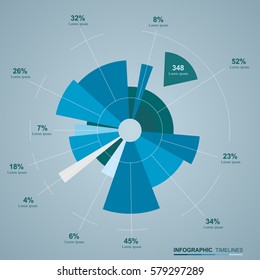 Vector infographics timeline modern design template integrated on gray background. Blank space for content, business, diagram, flowchart, diagram, time line or steps process