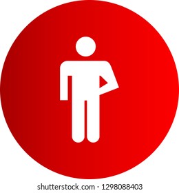  Vector injury icon