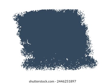 Vector ink blob in grunge style. An element for design.