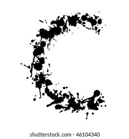 Vector ink letter