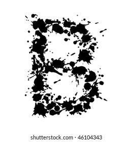 Vector ink letter