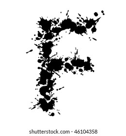 Vector ink letter