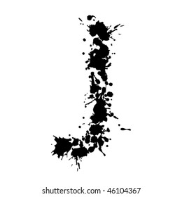 Vector ink letter