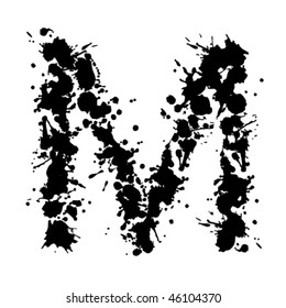 Vector ink letter