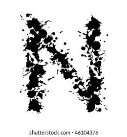 Vector ink letter