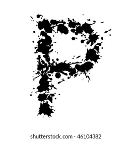 Vector ink letter