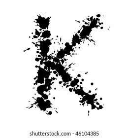 Vector ink letter