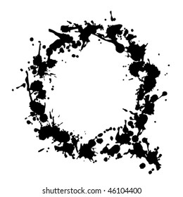 Vector ink letter