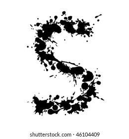 Vector ink letter